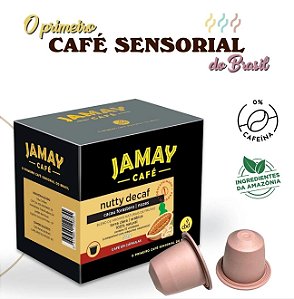 JAMAY Cafe Nutty DECAF - CAPSULAS - 10 Capsulas 50g