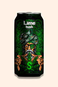 Cerveja Terpenada Sadhu Lime Kush 473ml
