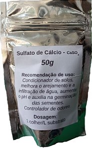 Sulfato de Calcio 50g