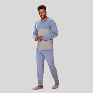 Pijama Masculino Jogging Azul
