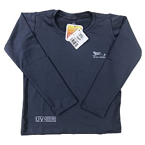 Camiseta Infantil Proteção Solar UPF 50+ Cinza