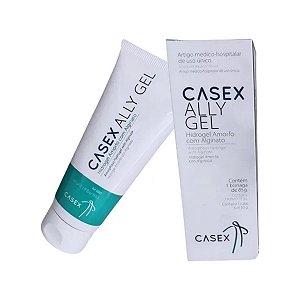 Pomada Gel Hidrogel Com Alcinato 85g Casex - FisioSmart Loja de