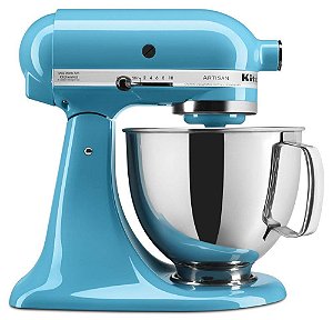 Batedeira Planetaria Kitchenaid Stand Mixer Artisan Crystal Blue - Azul Piscina