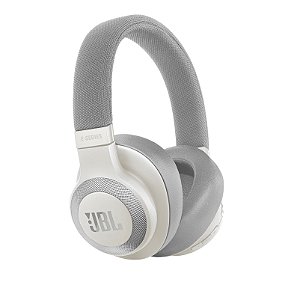 Fone de Ouvido Bluetooth Over Ear JBL E65BTNC com Cancelamento Ativo de Ruídos  - Branco