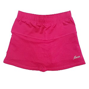 Shorts-saia Esportivo infantil Cereja