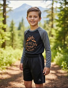 Camiseta JackRabbit Mountain Bike Proteção UV50+