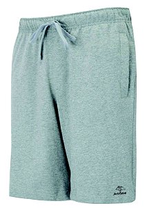 Bermuda Esportiva Infantil Moletom Sportwear Jackrabbit Cinza