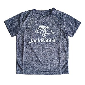 Camiseta JackRabbit Sportswear Marinho Melange