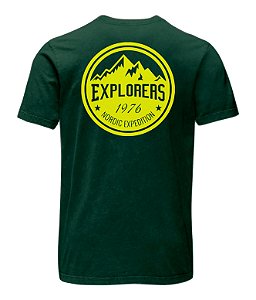 Camiseta Jackrabbit Explorer Cinza Aço