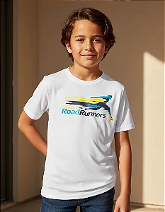 Camiseta Jackrabbit Proteção UV50+ RoadRunners