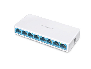 Switch 10/100, 8 Portas, Mercusys