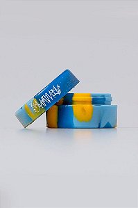Slick de Silicone Chronic 7ml -  Tie Dye Azul/Amarelo