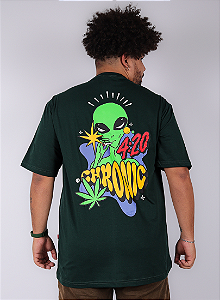 Camiseta Chronic Plus Size - 420 - Verde