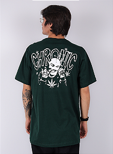 Camiseta Chronic - 420 Balaclava - Verde