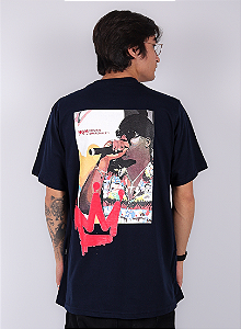 Camiseta Chronic - Notorious Big - Azul