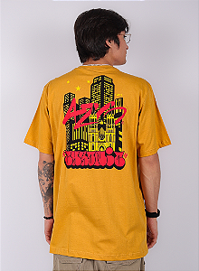 Camiseta Chronic - 420 City - Amarelo