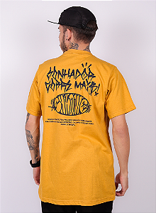 Camiseta Chronic - Sonhador Corre Mais - Amarelo