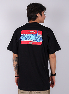 Camiseta Chronic - Salve! Meu Vulgo é Chronic - Preto