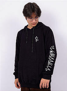 Blusa Moletom Chronic - Bordado - Preto