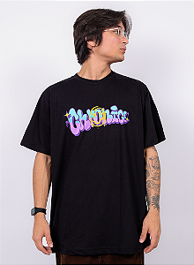 Camiseta Chronic - Paz Amor Psicodelia - Preto