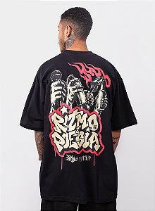 Camiseta Chronic Colab. Thaide - Ritmo e Poesia - Preto