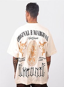 Camiseta Chronic Oversized - Santa - Bege