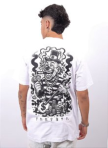 Camiseta Chronic - Sorriso Do Palhaço - Branco