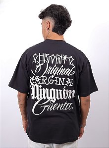 Camiseta Chronic Oversized - Ninguem Guenta - Preto