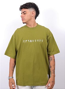 Camiseta Chronic Oversized - Abençoado - Verde