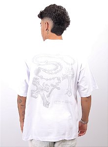 Camiseta Chronic Oversized - Abençoado - Bege