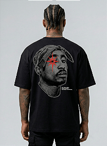 Camiseta Chronic - Tupac - Preto