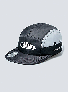 Boné Five Panel Chronic - Logo - Preto/Cinza