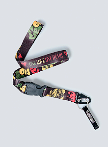 Chaveiro Tirante Chronic - Bob Reggae - Preto