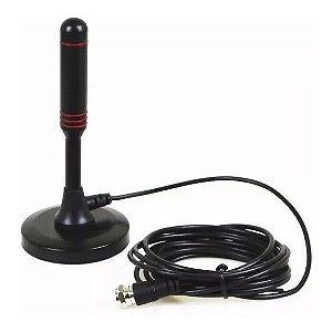 Antena Tv Digital Amplificada Íma Uhf/vhf Cabo 3m Lehmox