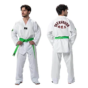Dobok Taekwondo | Star Gola Branca | Homologado CBTKD