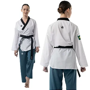 Dobok Poomsae Feminino | Sulsport | Homologado CBTKD