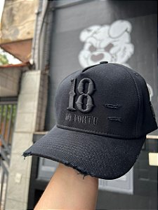 Boné 18 do Forte - All Black