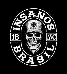 Bandeira Brasão Insanos Mc