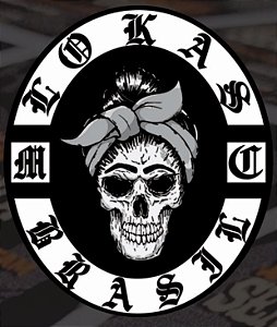 Kit com 10 adesivos Lokas Mc