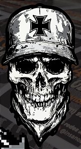 Caveira resinada Insanos Mc