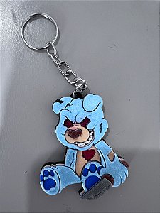 Chaveiro - Urso azul