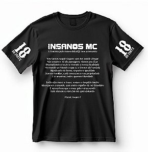 Camiseta Loucura pelo nosso Ideal - 10 anos de história