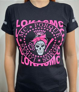 Baby look Porque Somos Lokas - Pink