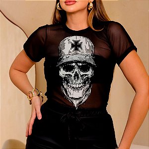 Blusa Tule - Insanos Mc