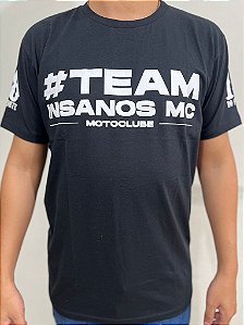 Camiseta #Team Insanos Mc