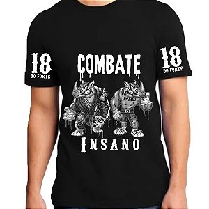 Camiseta Combate Preta