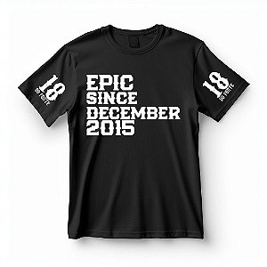 Camiseta Epic 2015 - Preta