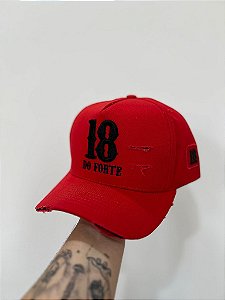 Boné 18 do Forte - Vermelho