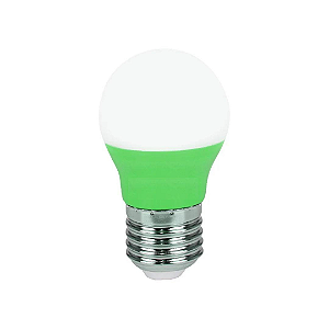 Lâmpada Bolinha LED Bivolt 3W Verde