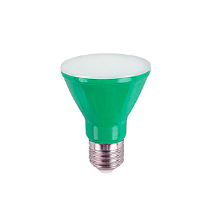 Lâmpada PAR20 LED IP65 6W (Luz Verde)